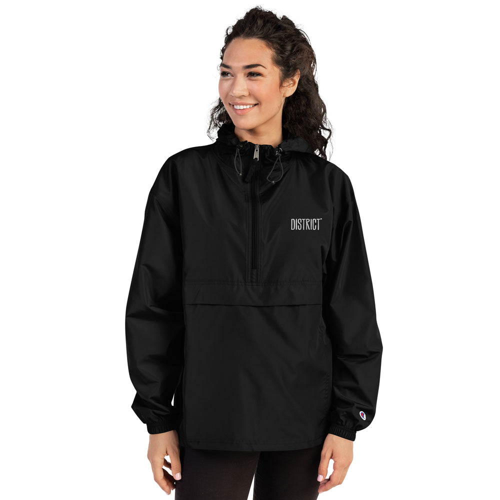 
                  
                    District Embroidered Champion Packable Jacket
                  
                