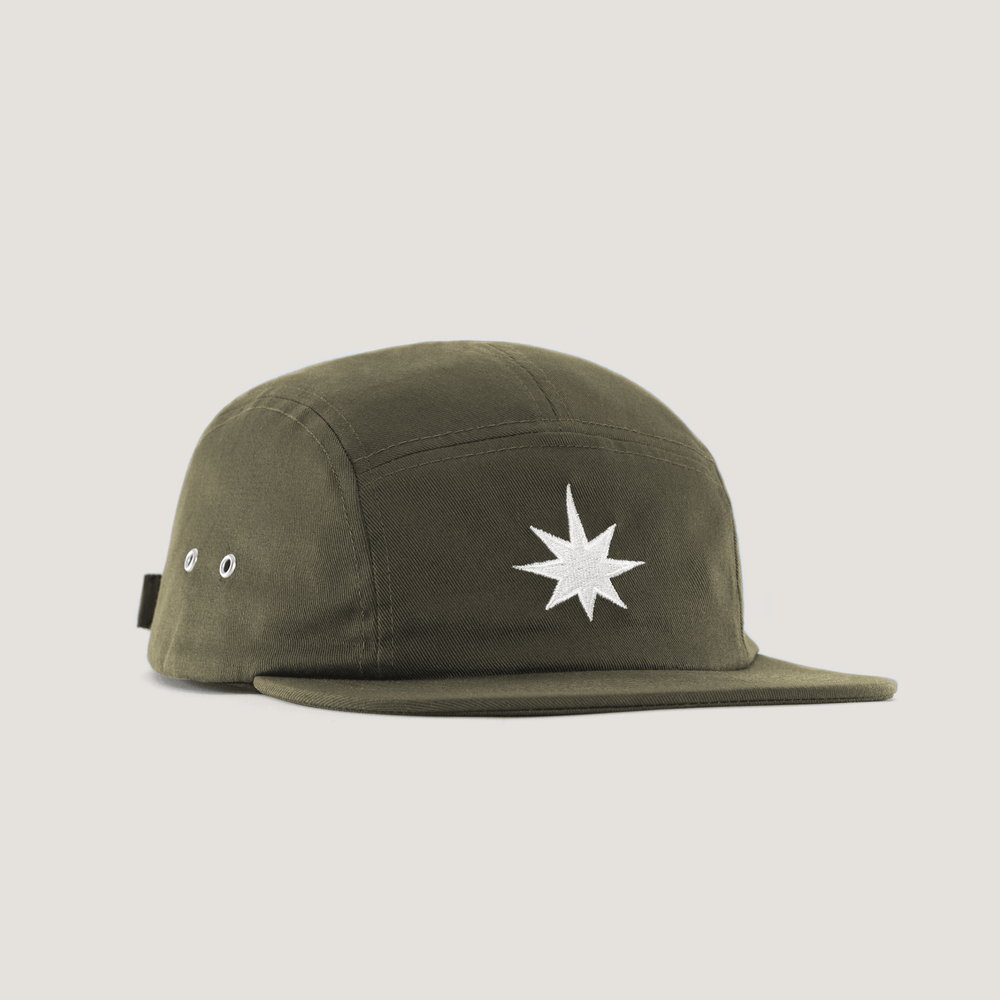 
                  
                    Olive Green 5 Panel Hat
                  
                