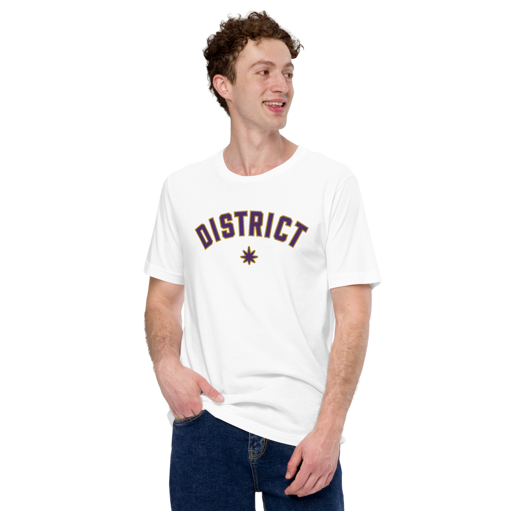 
                  
                    District Football Tee - White
                  
                